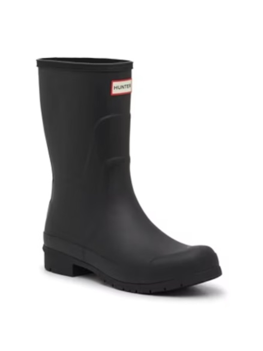 NWT/NWB HUNTER LIBERTY Rain Boot in Black, Sz. 8